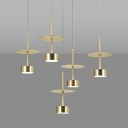 Loft Industry Modern - Brass Rain